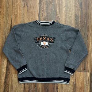 Vintage University of Texas Longhorns Crewneck Sweatshirt Size Large